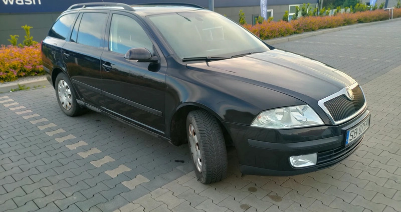 Skoda Octavia cena 6900 przebieg: 336000, rok produkcji 2005 z Biała małe 46